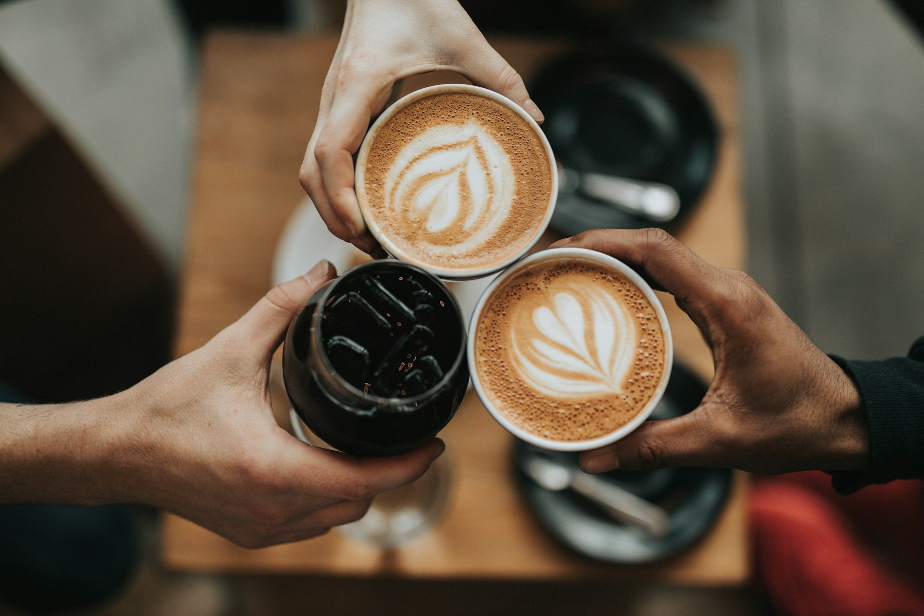 Verse koffie in het café